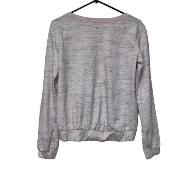 Women's Zella Pink Long Sleeve Pullover Sweatshirt - Size S - Picture 2 of 4